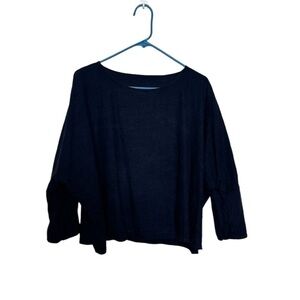 Jamie + The Jones Blue Blouse Size Small